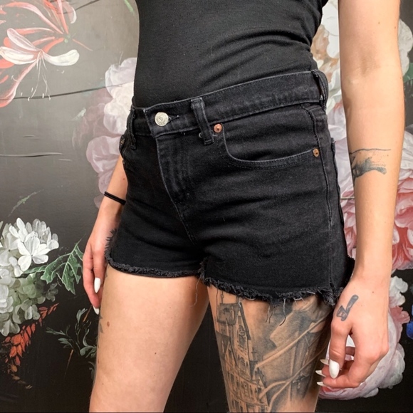 Ralph Lauren Pants - Ralph Lauren distressed Jeans Shorts